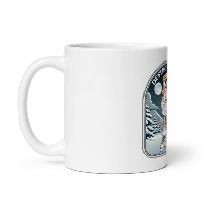 White "Winter Wonderland" Glossy Printed Mug