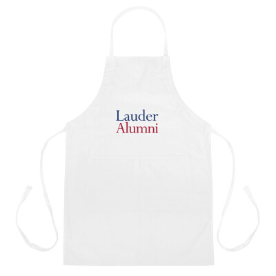 Embroidered Apron