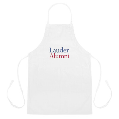 Embroidered Apron