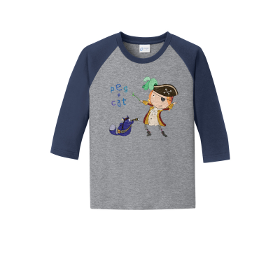 Pirate Costume Youth Raglan Tee 