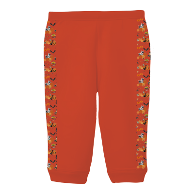 Halloween Border Toddler Performance Jogger Orange