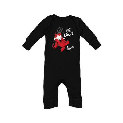 Kewpie® / lil' Devil - Rabbit Skins - Infant Long Legged Baby Rib Bodysuit