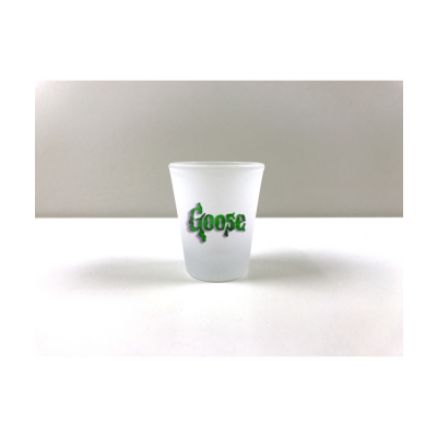 Goose-Bumps Frosted Glass Shot Glass
