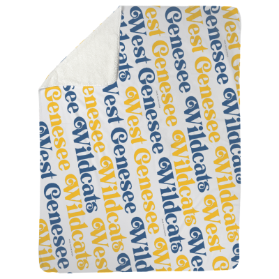 West Genny Fleece Blankets - Sherpa (60" x 80")