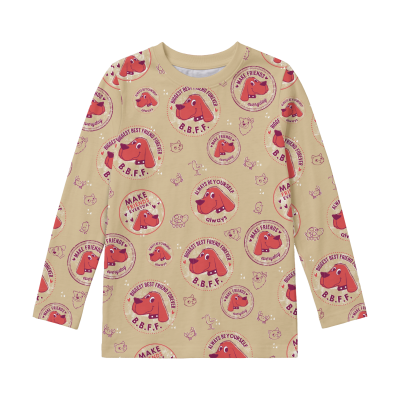 Clifford the Big Red Dog Sweatsuit Top - Adult Unisex