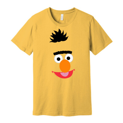 Bert Face Adult T-Shirt
