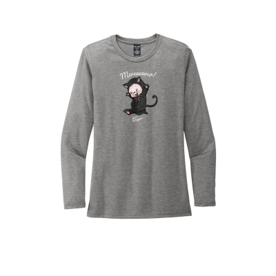 Kewpie® / Meooow - Allmade Women Tri-Blend Long Sleeve Tee