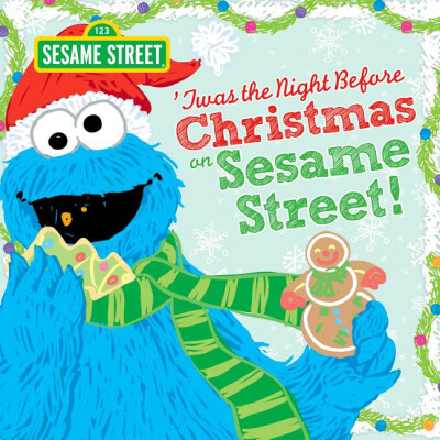 Twas the Night Before Christmas on Sesame Street Picture Book