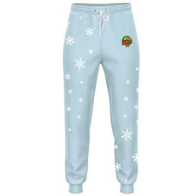 "A Wild Kratts Creature Christmas" Light Blue Joggers - YOUTH