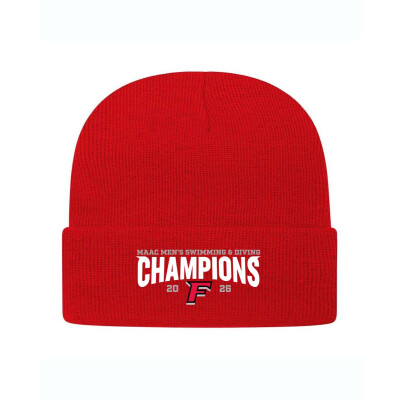 Fairfield University - 2026 Men's Swimming & Diving Champions Beanie