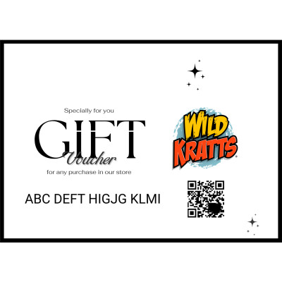 Wild Kratts Gift Card  $25 - $250