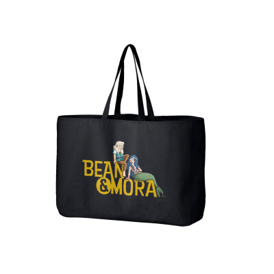 Bean and Mora Lounging - Jumbo Tote