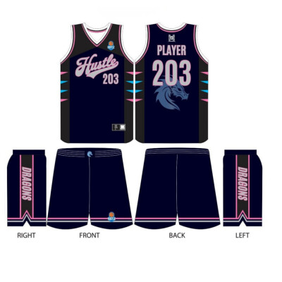 Dragons - Custom Basketball Uniform