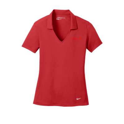 DDCG Ladies Nike Embroidered Mesh Polo
