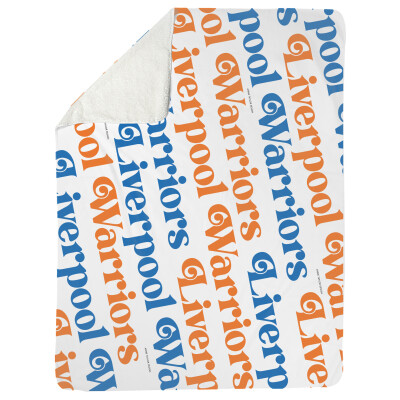 Liverpool Warriors- Sherpa Blanket (60" x 80")