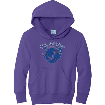 Port & Company® Youth Core Fleece Pullover Hooded Sweatshirt