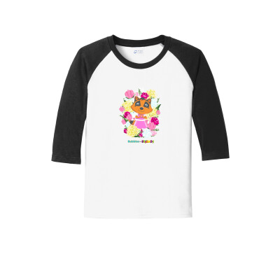 Bubbles & Friends Mothers Day Penny 3/4 Sleeve Raglan T-Shirt