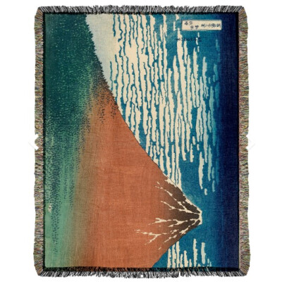 「A Mild Breeze on A Fine Day」Woven Blanket (80" x 60")