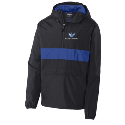 Battle  Hawks Embroidered Zipped Pocket Anorak