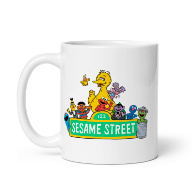 Sesame Street Neighborhood Friends Mug
