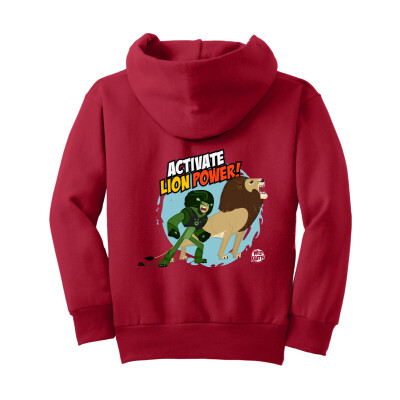 Activate Lion Power Kids Pullover Hoodie