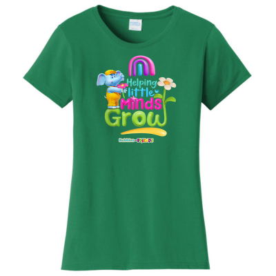 Bubbles and Friends - Teacher appreciation Helping Little Minds Womens T-Shirt