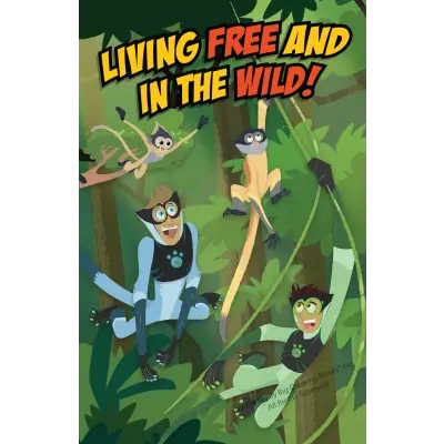 Wild Kratts "Living Free And In The Wild" Greeting Card