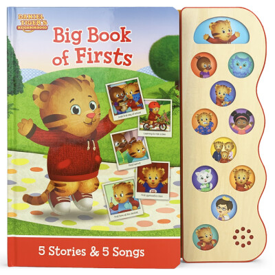 Daniel Tiger's Neighborhood: Big Book of Firsts | Interactive Sound Board Book