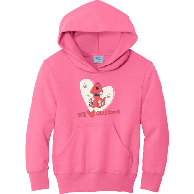 We Heart Clifford Youth Hoodie