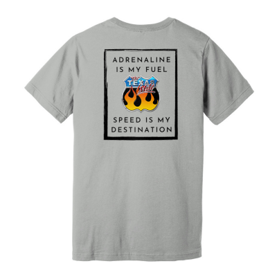 Adrenaline is my fuel... BELLA+CANVAS ® Jersey Short Sleeve Tee