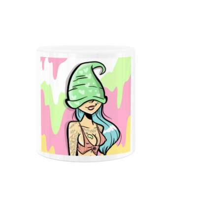 MetaVixen Gnome White Ceramic Mug GnarFather