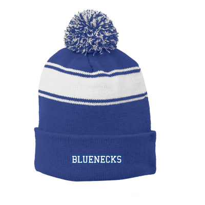Blueneck Blue Pom Pom Beanie Cat Citi "Blueneck" Kollection
