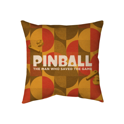 Pinball The Movie Official Throw Pillow