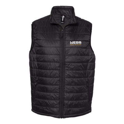 Webb Space Telescope Logo  Embroidered Puffer Vest
