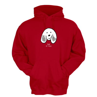 Mr Puppy brand Logo Fleece Hoodie