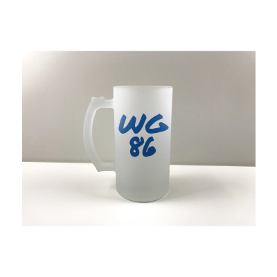 Frosted Glass Beer Stein
