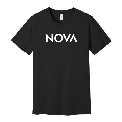 NOVA White Logo Adult T-shirt