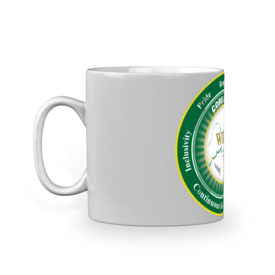 11oz White Ceramic Mug