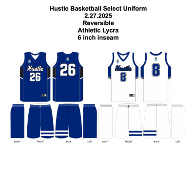 Hustle Select Basketball Uniform (Reversible)
