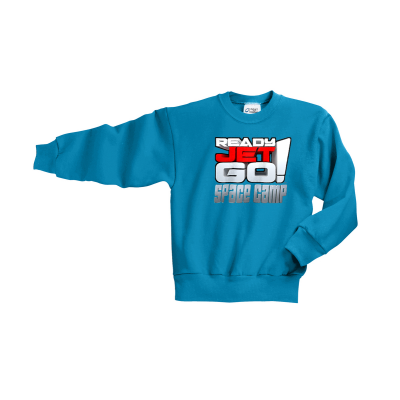 Ready Jet Go! Space Camp Youth Crewneck Sweatshirt