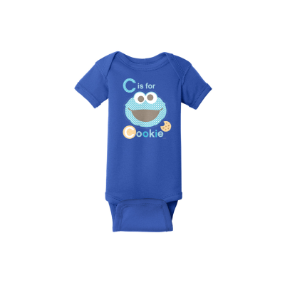 Cookie Monster C is for Cookie Infant Onesie