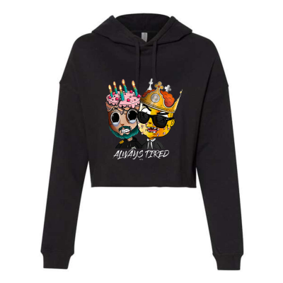 Sleepy Buddies Independent Trading Co. - Women’s Lightweight Cropped Hooded