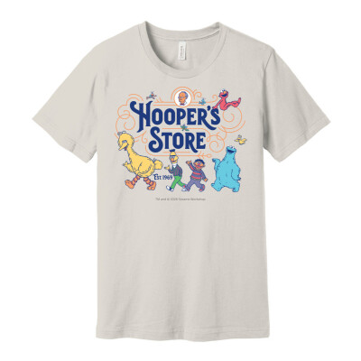 Sesame Street Mr. Hooper's Store Adult T-Shirt