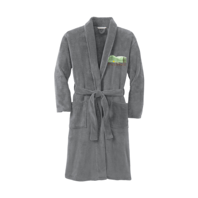 Port Authority® Embroidered Plush Microfleece Shawl Collar Robe or Similar