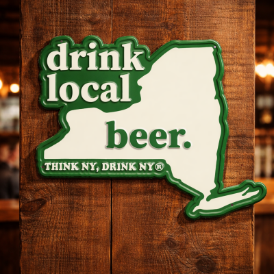 Official Think NY, Drink NY® Tin Tacker