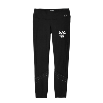WG "86 Sharpie Stacked  Logo OGIO® Women's Embroidered ENDURANCE Laser Tech Leggings
