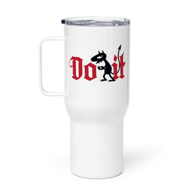 Luci Do It Travel Mug with a Handle - 25 oz/739 ml