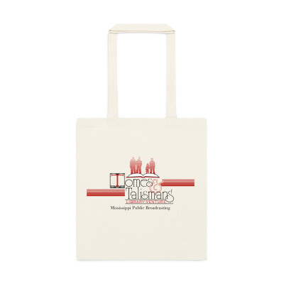 Tomes & Talismans Vintage Canvas Tote Bag