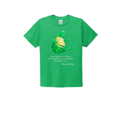 Sherman the Turtle Youth Tri-Blend Tee - Determination