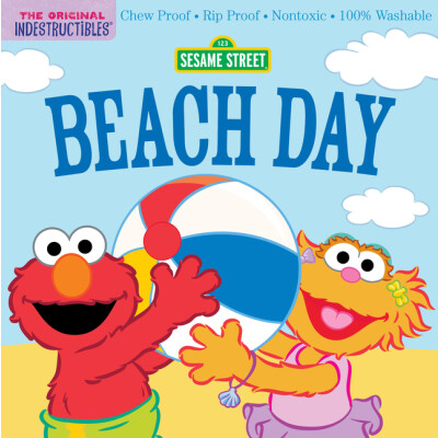 Sesame Street: Beach Day: Indestructibles Safe to Chew Book